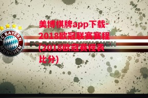 美博棋牌app下载-2018欧冠联赛赛程(2018欧冠赛程表比分)